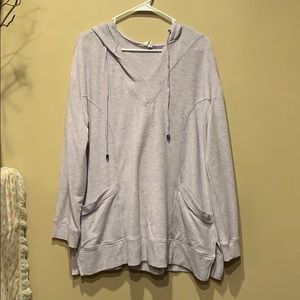 Cable & Gauge light purple hoodie